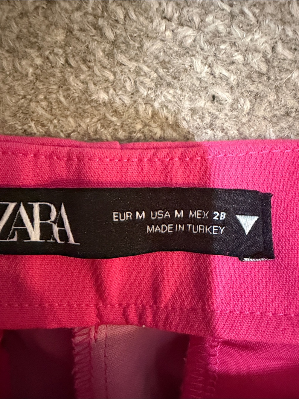 Zara Hot Pink Mini Skort - Picture 3 of 14
